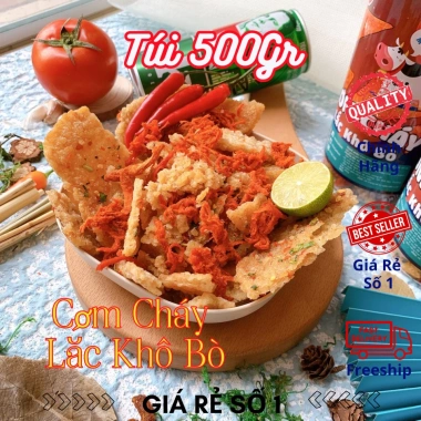 Cơm cháy 5 vị trong túi 500gr - Gà lá chanh, Bò, Chà bông, Mắm hành - 35.000 VND 7 Cơm cháy 5 vị trong túi 500gr - Gà lá chanh, Bò, Chà bông, Mắm hành - 35.000 VND 7