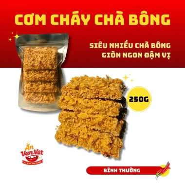 Cơm Cháy Chà Bông Giòn Rụm Cay Vừa - Siêu Cay - Siêu Nhiều 250g/500g 59.000đ 7