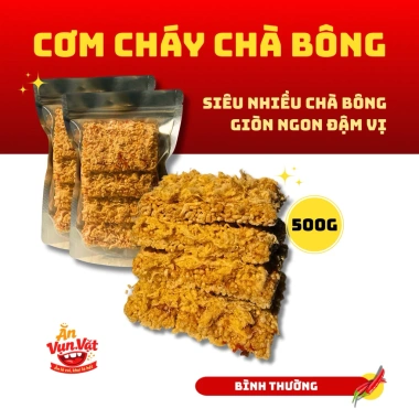 Cơm Cháy Chà Bông Giòn Rụm Cay Vừa - Siêu Cay - Siêu Nhiều 250g/500g 59.000đ 9