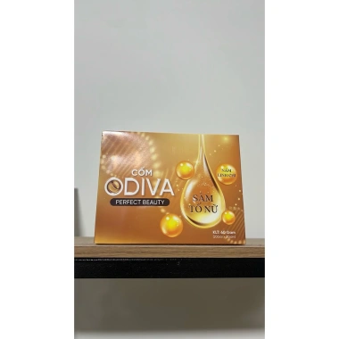 Cốm collagen ODIVA Sâm Tố Nữ + Nấm Linh Chi 20 gói - Giá 120k, hỗ trợ làm đẹp da