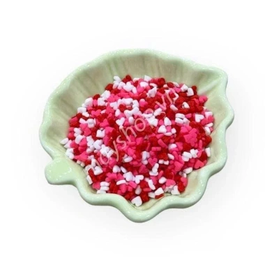 Cốm đường Valentine 50g - Gói nhỏ chia lẻ, trang trí, giảm giá Hanashop 4