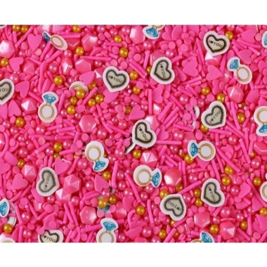 Cốm đường Valentine 50g - Gói nhỏ, đa mẫu, giảm còn 19.000đ, quà ngọt ngào 8