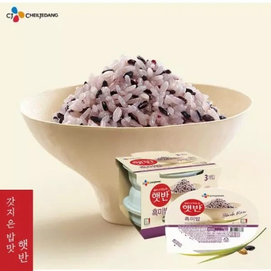 Cơm gạo nếp than Hàn Quốc nhập khẩu CJ CHEILJEDANG 210g - Giá ưu đãi 55.000₫ 2