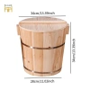 Cơm hấp Thùng gỗ cho Nồi cơm điện - Đồ dùng nhà bếp dễ làm sạch, gạo tái sử dụng 2