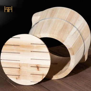 Cơm hấp Thùng gỗ cho Nồi cơm điện - Đồ dùng nhà bếp dễ làm sạch, gạo tái sử dụng 3
