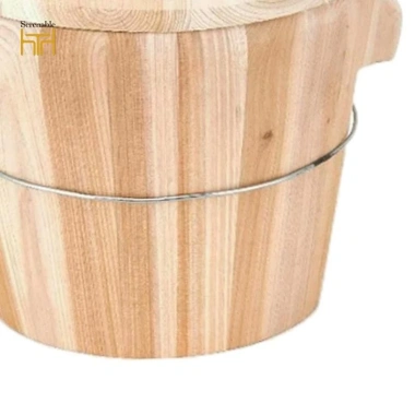 Cơm hấp Thùng gỗ cho Nồi cơm điện - Đồ dùng nhà bếp dễ làm sạch, gạo tái sử dụng 6