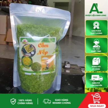 Cốm Nếp Nương Lai Châu Xanh Đẹp Không Chất Bảo Quản Dùng Nấu Xôi, Chè Giá 90.000đ