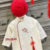 Cốm ơi Set áo dài Tết Gờ tô thêu chữ, kèm cúc tua rua - Giá ưu đãi 200.450₫ 4