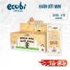 Combo 02 hộp 40 gói Khăn ướt mini Teen Wipes 8 tờ không mùi gọn bỏ túi giá ưu đãi 29.000₫