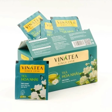 Combo 02 hộp trà thảo mộc Vinatea túi lọc hoa nhài 50g - Giảm giá 112.000đ 3 Combo 02 hộp trà thảo mộc Vinatea túi lọc hoa nhài 50g - Giảm giá 112.000đ 3