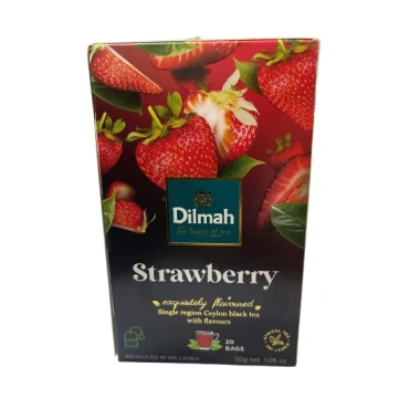 Combo 02 Hộp Trà Túi Lọc Dilmah Ceylon Tea Đủ Vị Dâu Đào Bạc Hà 20 túi - 100k 3