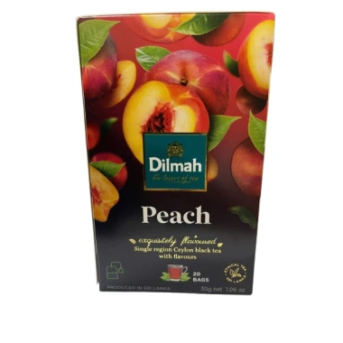 Combo 02 Hộp Trà Túi Lọc Dilmah Ceylon Tea Đủ Vị Dâu Đào Bạc Hà 20 túi - 100k 4