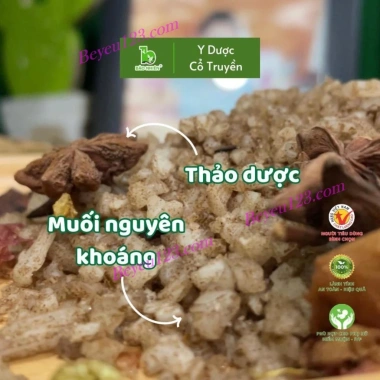 Combo 03 muối ngâm chân IVF Bảo Nhiên – Giữ ấm tử cung, điều hòa khí huyết – 315k