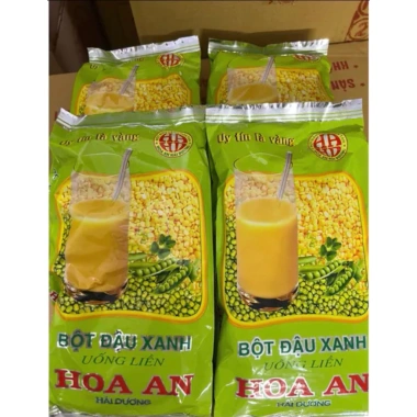 Combo 04 Gói Bột Đậu Xanh Hoa An 500gr - Giá 162.180₫, Tiết Kiệm và Dinh Dưỡng