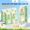 Combo 06 Bịch Khăn Giấy Rút 1.280 Tờ Xanh Việt Hannah 4 Lớp Mềm Mịn Giá 150.000 VND