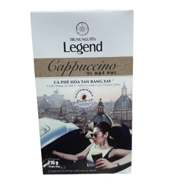 Combo 06 Hộp Cà Phê Sữa Hòa Tan Trung Nguyên Legend Cappuccino Mocha Hazelnut Coconut - Giảm giá 530.000đ