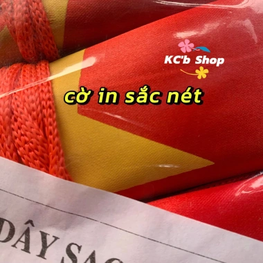 Combo 1 Bịch 10 cuộn Dây Cờ Tổ Quốc & Cờ Đảng In 2 Mặt Lụa Bóng 100m - Lễ Tết Combo 1 Bịch 10 cuộn Dây Cờ Tổ Quốc & Cờ Đảng In 2 Mặt Lụa Bóng 100m - Lễ Tết