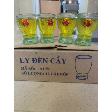 Combo 1 hộp 6 cặp 12 ly đèn cầy A19N màu vàng đỏ cao 9cm - Giá chỉ 150.000 VNĐ 5 Combo 1 hộp 6 cặp 12 ly đèn cầy A19N màu vàng đỏ cao 9cm - Giá chỉ 150.000 VNĐ 5