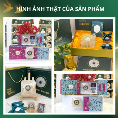 Combo 1 Hộp quà tặng yến sào cho đối tác, sếp - Quà dịp quan trọng - Giá ưu đãi 5 Combo 1 Hộp quà tặng yến sào cho đối tác, sếp - Quà dịp quan trọng - Giá ưu đãi 5