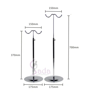 Combo 1 móc treo quần áo và cây treo túi xách inox 304 trưng bày - Giá 79.999đ Sada Shop