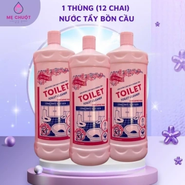 Combo 1 Thùng 12 Chai Nước Tẩy Bồn Cầu 960ml Diệt Khuẩn 99,9% Tẩy Vết Ố Vàng 299.000
