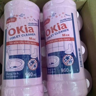 Combo 1 Thùng 12 Chai Tẩy Okia Đậm Đặc - Siêu Sạch cho Nhà Hàng và Khách Sạn 170k 4