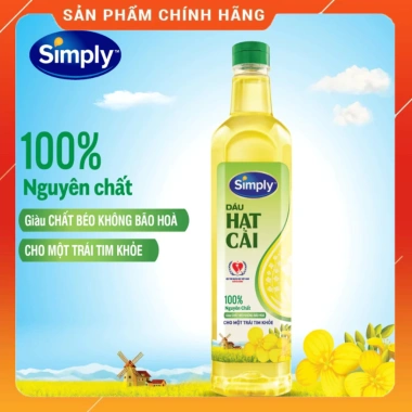 Combo 1 thùng Dầu Gạo Lứt Simply 12 chai - Tốt cho tim mạch, giảm giá 480.000₫ 5