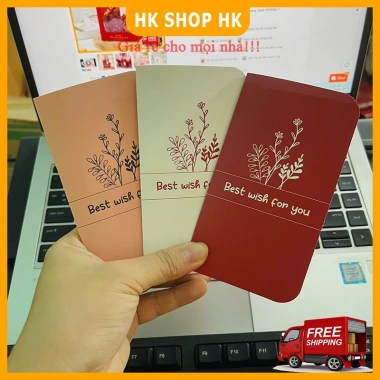 Combo 10-20-50 chiếc Thiệp Chúc Mừng và Quà Tặng Sang Trọng Giá Chỉ 10.000₫
