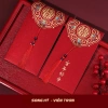 Combo 10-20 bao lì xì đám cưới - Lì xì bưng quả, hỷ màu đỏ, giá chỉ 19.000đ 7