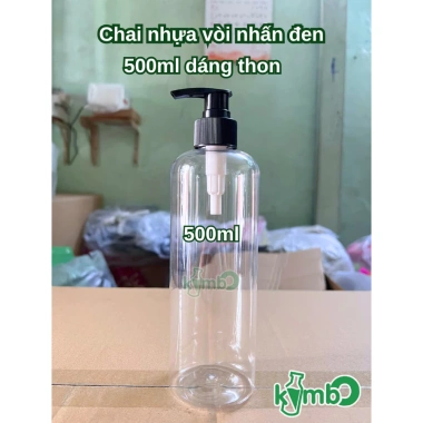 Combo 10-20 chai nhựa PET 500ml-1.000ml dáng thon kèm phụ kiện - Giá chỉ 75.000 VND 7