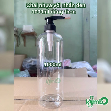 Combo 10-20 chai nhựa PET 500ml-1.000ml dáng thon kèm phụ kiện - Giá chỉ 75.000 VND 8