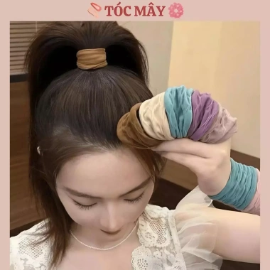 Combo 10 & 20 Dây Buộc Tóc Bản To Thời Trang Hàn Quốc - Giữ Tóc Chắc, Êm - Giá 58.999 VND 4 Combo 10 & 20 Dây Buộc Tóc Bản To Thời Trang Hàn Quốc - Giữ Tóc Chắc, Êm - Giá 58.999 VND 4