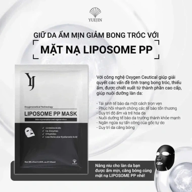 Combo 10-20 Mặt Nạ Yuejin Liposome PP Đen Cấp ẩm Đa Tầng 80.000 - Hạn dùng 2.028 2