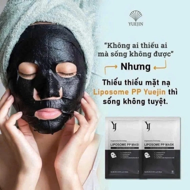Combo 10-20 Mặt Nạ Yuejin Liposome PP Đen Cấp ẩm Đa Tầng 80.000 - Hạn dùng 2.028 4
