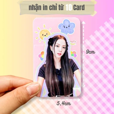 Combo 10-30 card 2 mặt - In theo yêu cầu, bo góc, chống nước, in ảnh - Chỉ 28.000đ