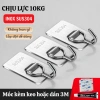 Combo 10-5 Móc Dán Tường Inox 304 Siêu Dính Chịu Lực Đa Năng Bám Vững 3kg 7