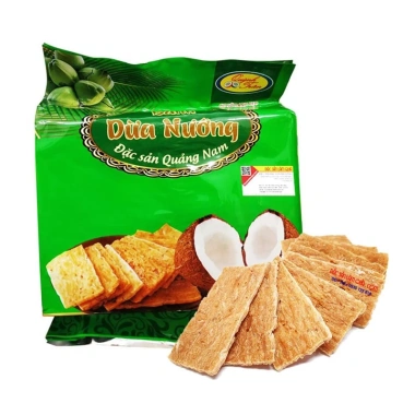 Combo 10 bánh dừa nướng Quảng Nam 150g - Đồ ăn vặt Tết, chỉ 175k 3 Combo 10 bánh dừa nướng Quảng Nam 150g - Đồ ăn vặt Tết, chỉ 175k 3