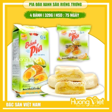 Combo 10 bánh pía Sóc Trăng Tân Huê Viên 1 sao 320gr miền Tây, chỉ 725.000 VND