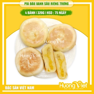 Combo 10 bánh pía Sóc Trăng Tân Huê Viên 1 sao 320gr miền Tây, chỉ 725.000 VND