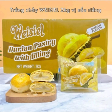 Combo 10 Bánh Pía Tan Chảy Đa Vị: Trứng Muối, Phô Mai, Khoai Môn, Sầu Riêng, Bơ, Chà Bông - Giá 87.800₫