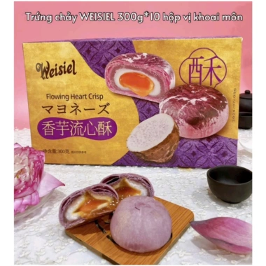 Combo 10 Bánh Pía Tan Chảy Đa Vị: Trứng Muối, Phô Mai, Khoai Môn, Sầu Riêng, Bơ, Chà Bông - Giá 87.800₫