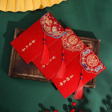 Combo 10 Bao lì xì đỏ Tết 2.026 - Sang trọng, may mắn, giá ưu đãi 35.000đ
