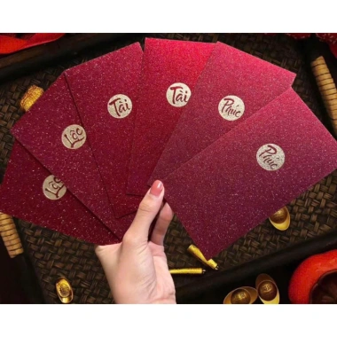 Combo 10 Bao lì xì đỏ Tết 2.026 - Sang trọng, may mắn, giá ưu đãi 35.000đ 8 Combo 10 Bao lì xì đỏ Tết 2.026 - Sang trọng, may mắn, giá ưu đãi 35.000đ 8