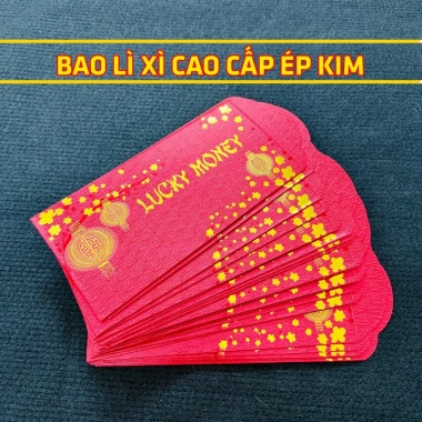 Combo 10 Bao Lì Xì Tết 2.026 Lucky Money - Bao lì xì hình Ngựa, lịch sự, đẹp mắt, sang trọng, phù hợp tặng người thân