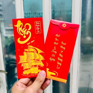 Combo 10 Bao Lì Xì Tết 2.026 - Mẫu Chữ Lộc & Hình Ngựa Đẹp Mắt, Ý Nghĩa, Lịch Sự, Giá 12.720 VND