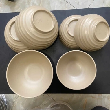 Combo 10 Bát Canh Tô Nhựa Cao Cấp Việt Nhật Đường Kính 16‑19 cm - Dùng Ăn Cháo, Bún, Miến, Phở Giá Ưu Đãi 85.000₫