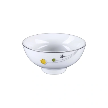 Combo 10 bát cơm 4.4 inch hoa A04 Cẩm Vi - Bộ bàn ăn sứ Long Phương, giá 250.000