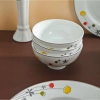 Combo 10 bát cơm 4.4 inch hoa A04 Cẩm Vi - Bộ bàn ăn sứ Long Phương, giá 250.000 3