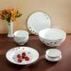 Combo 10 bát cơm 4.4 inch hoa A04 Cẩm Vi - Bộ bàn ăn sứ Long Phương, giá 250.000 4
