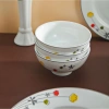 Combo 10 bát cơm 4.4 inch hoa A04 Cẩm Vi - Bộ bàn ăn sứ Long Phương, giá 250.000 6